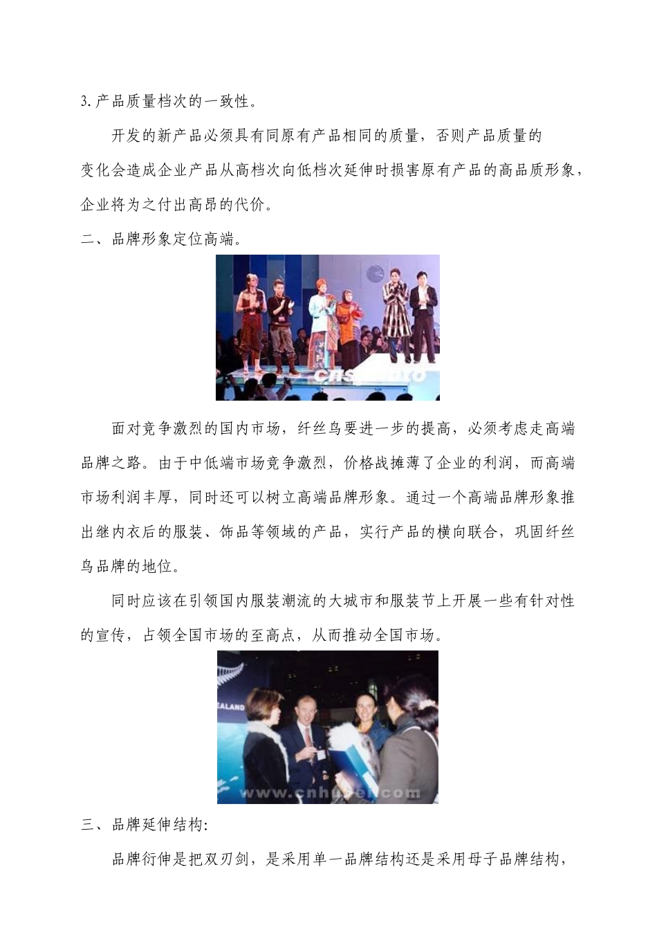 纤丝鸟品牌管理延方案的延伸_第3页
