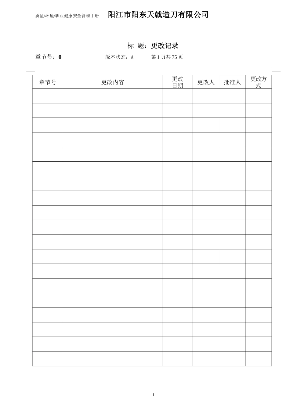 管理手册-QE_第1页