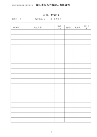 管理手册-QE