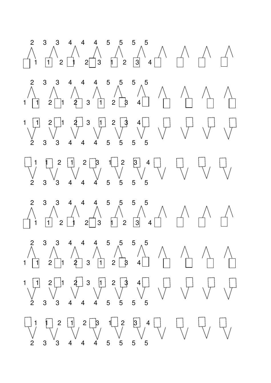 幼小衔接10以内数的分解和组合练习试题大全_第1页