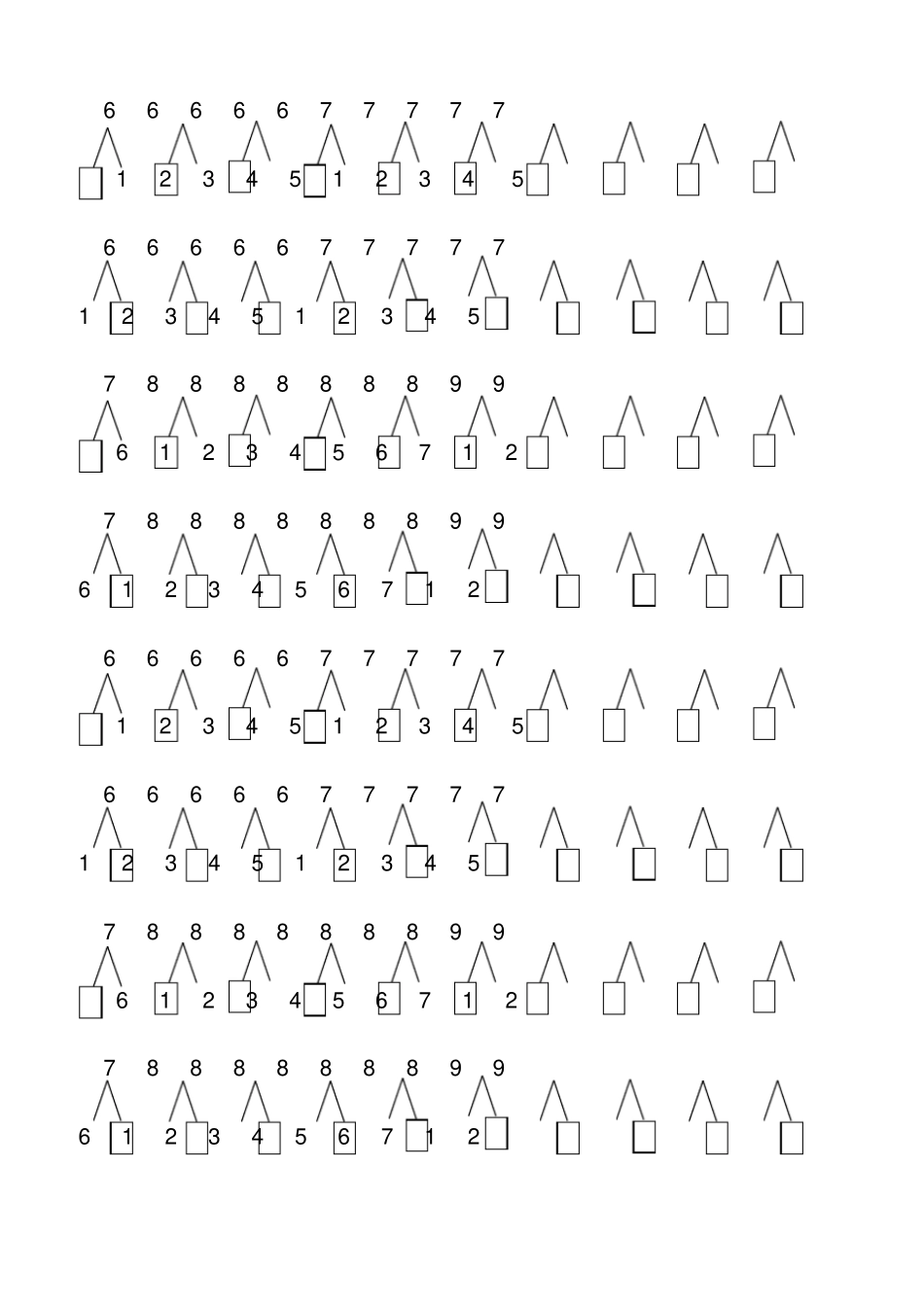 幼小衔接10以内数的分解和组合练习试题大全_第2页
