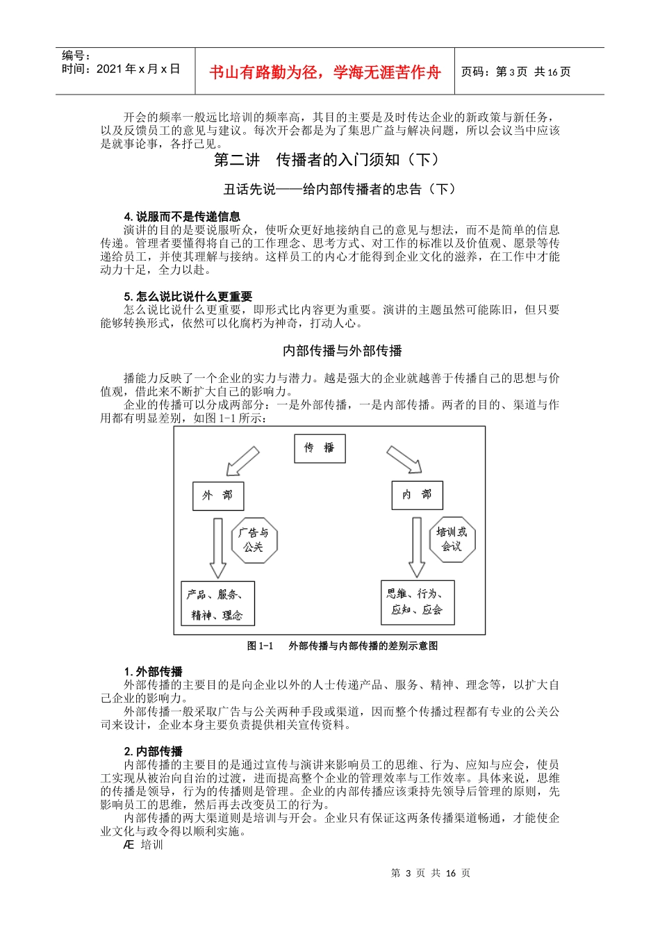 管理者的传播技巧-如何成为企业内部_第3页