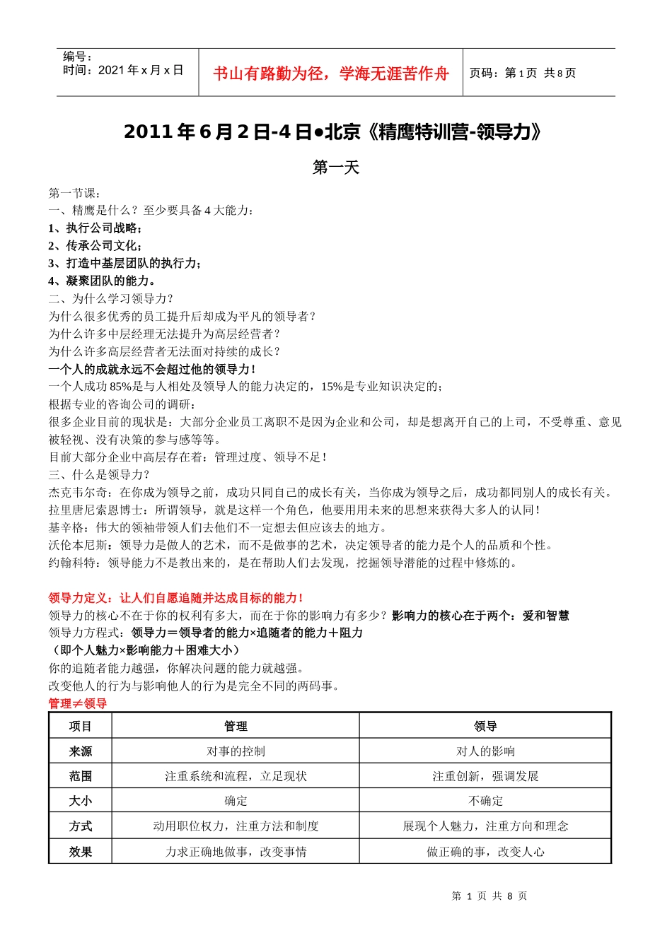 精鹰特训营-领导力_第1页