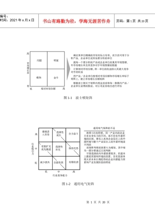 管理咨询工具箱第一章