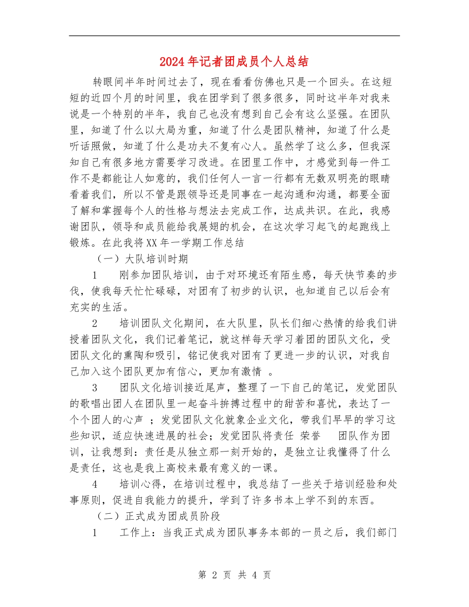 2024年记者团成员个人总结_第2页