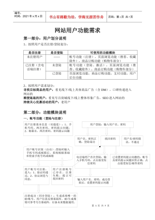 网站+供应商技术开发文档
