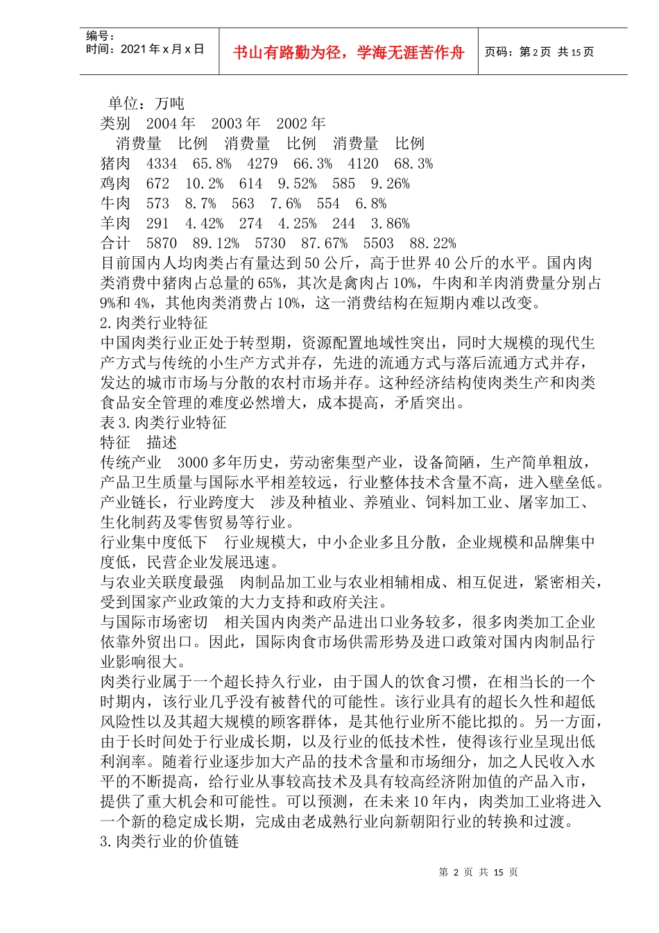 肉类食品行业研究_第2页