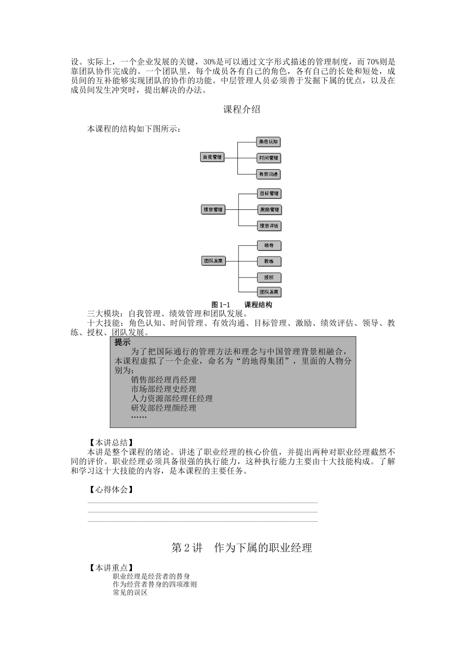职业经理的10项修炼（讲义）（DOC 86页）_第3页