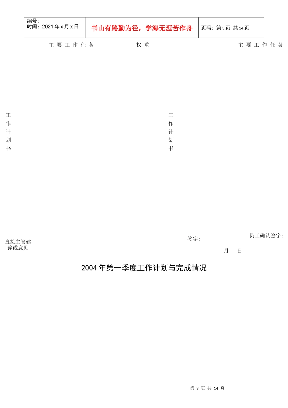 联通管理岗位员工绩效考核综合手册_第3页
