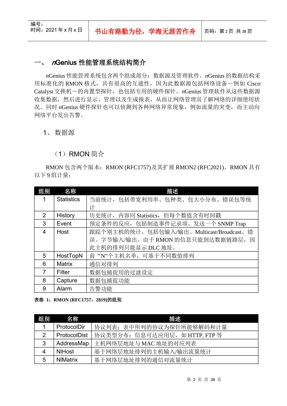 网络性能管理方案设计_第3页