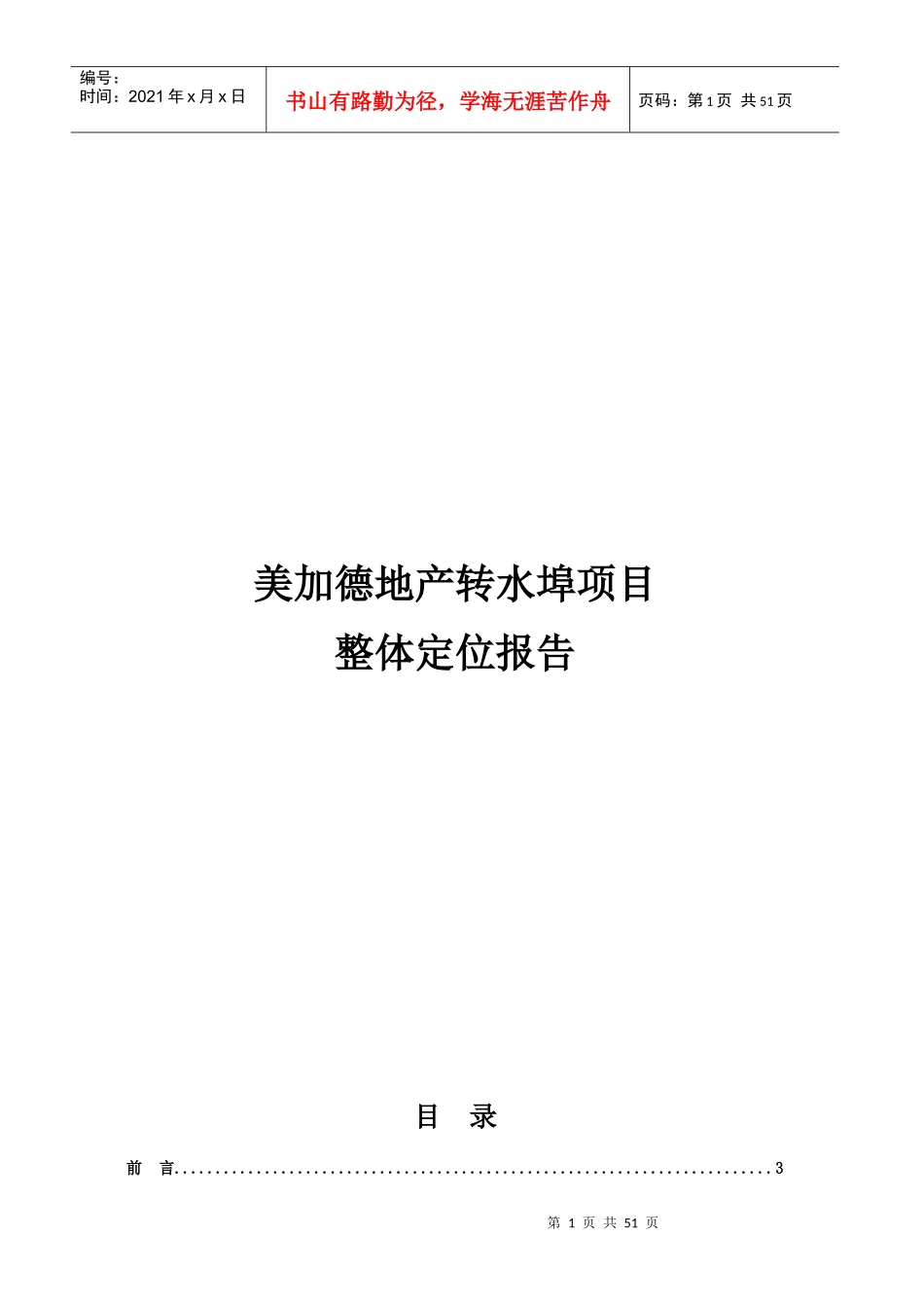 美加德整体发展战略定位报告_第1页