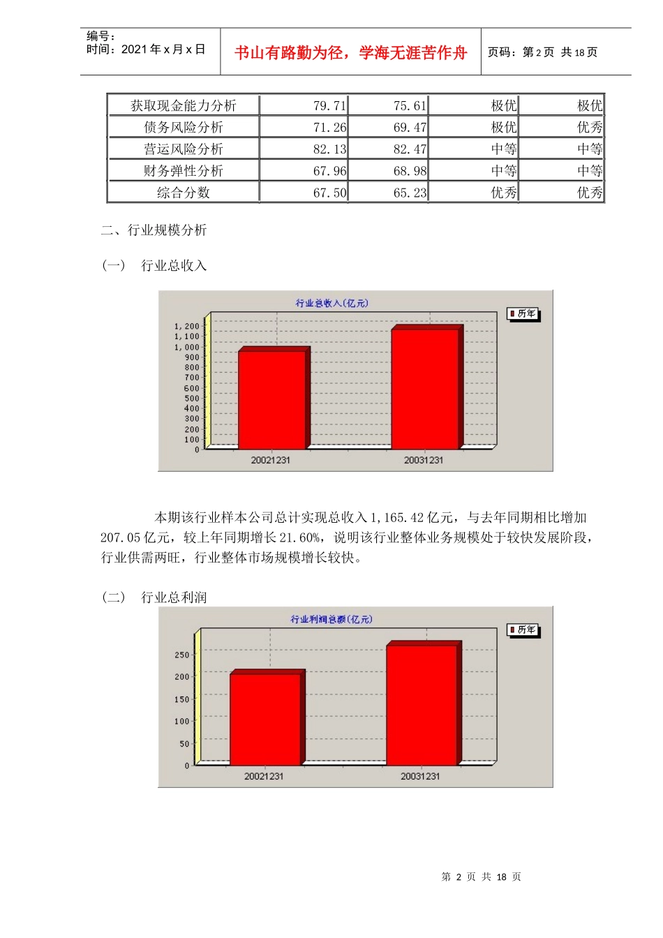 能源(SC)行业分析报告(doc 18页)_第2页