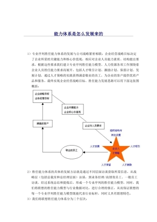 能力体系是怎么发展来的（DOC2页）