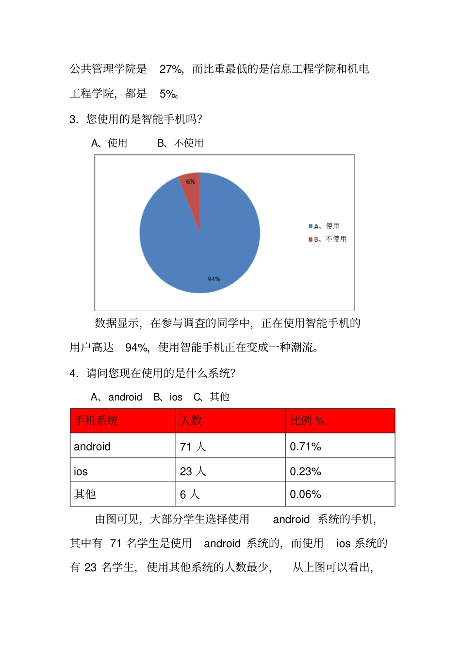 大学生手机APP使用调查报告_第3页