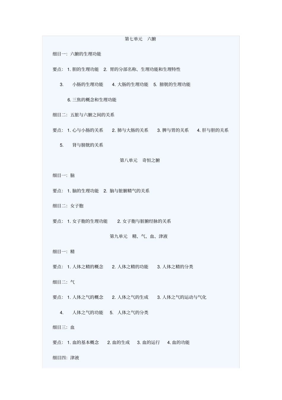 中医基础理论大纲_第3页