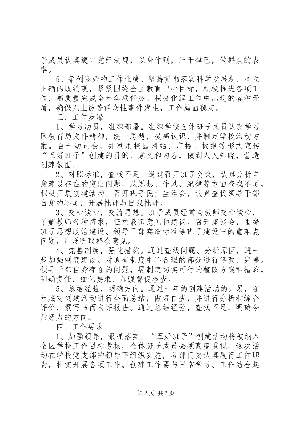 领导班子建设年活动方案5则范文 (5)_第2页