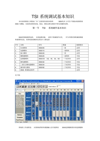 (完整word版)本特利3500中文说明书
