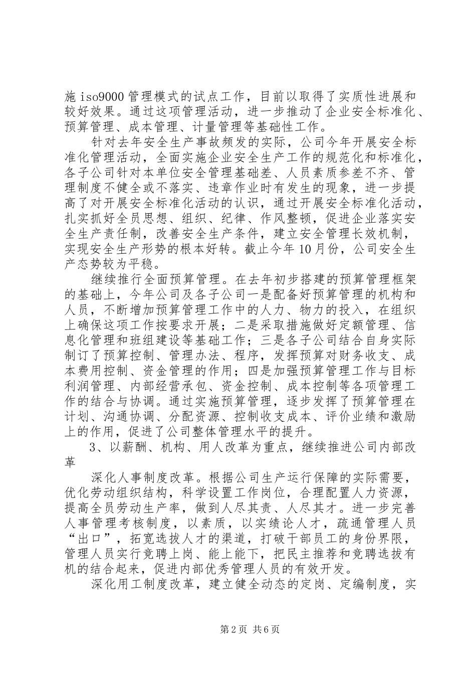 公司工作思路及实施方案_第2页
