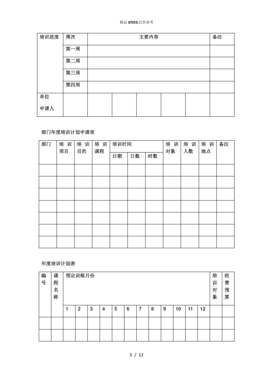 企业培训计划方案范文(优选.)_第3页
