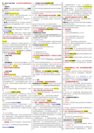 00150金融理论与实务自考-重点资料复习资料