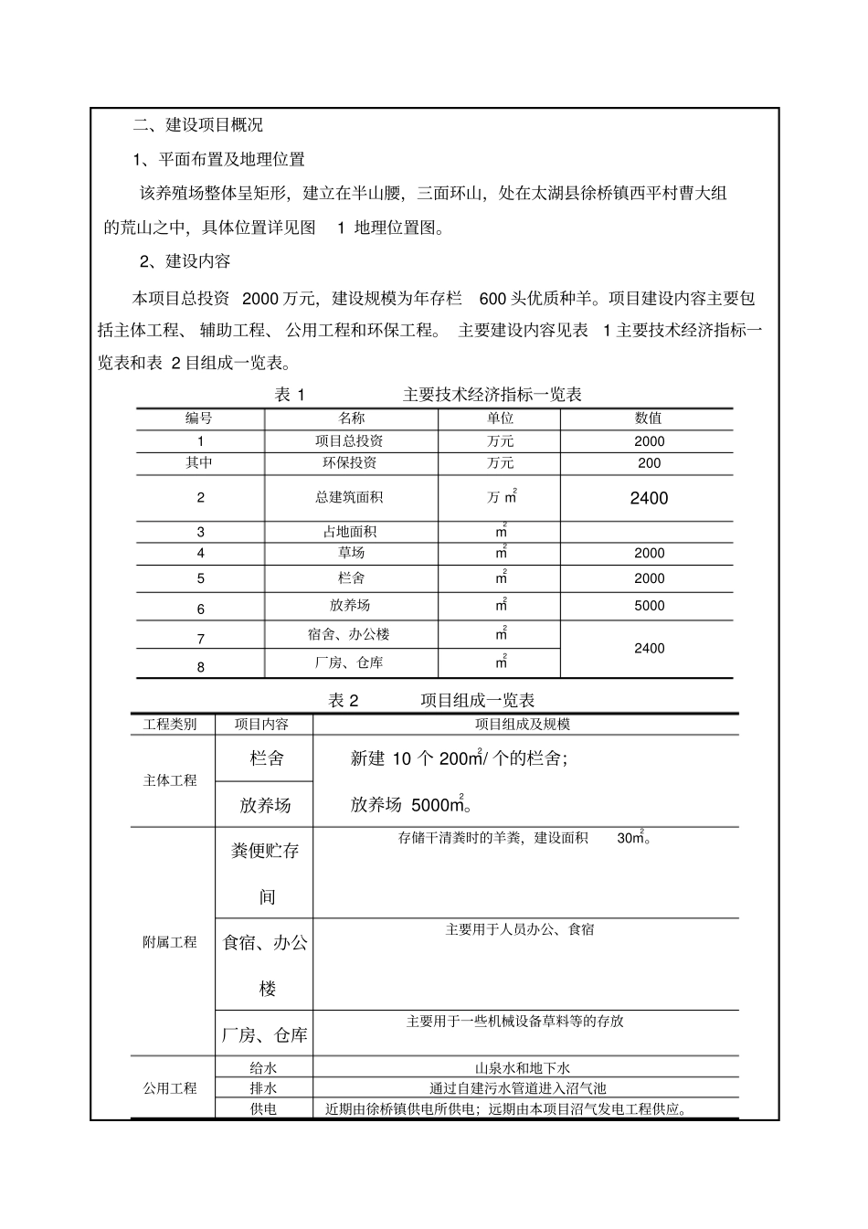 山羊养殖项目环评报告_第2页