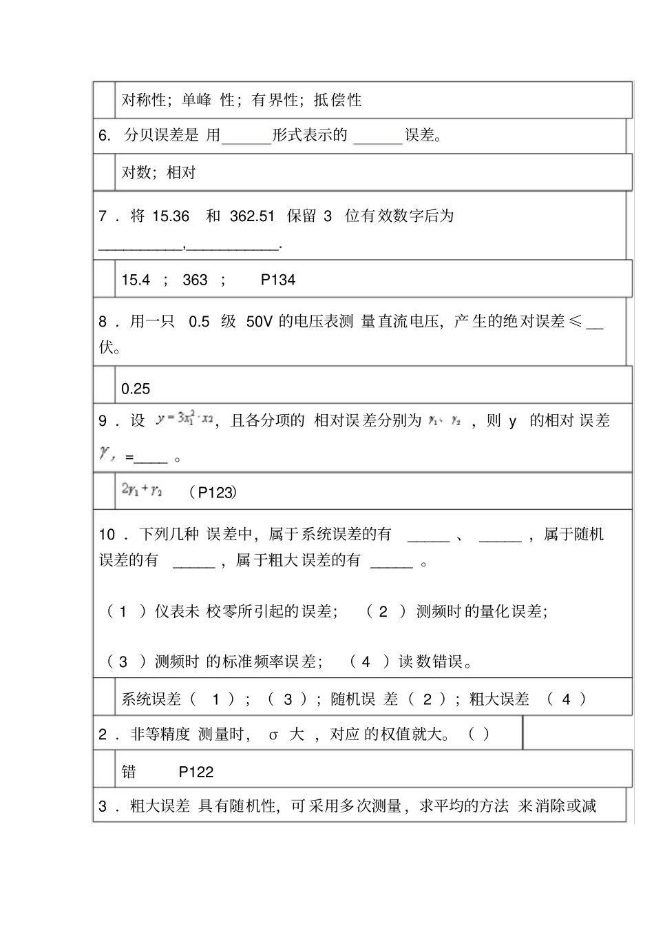 成都理工大学电子测量的题库_第3页