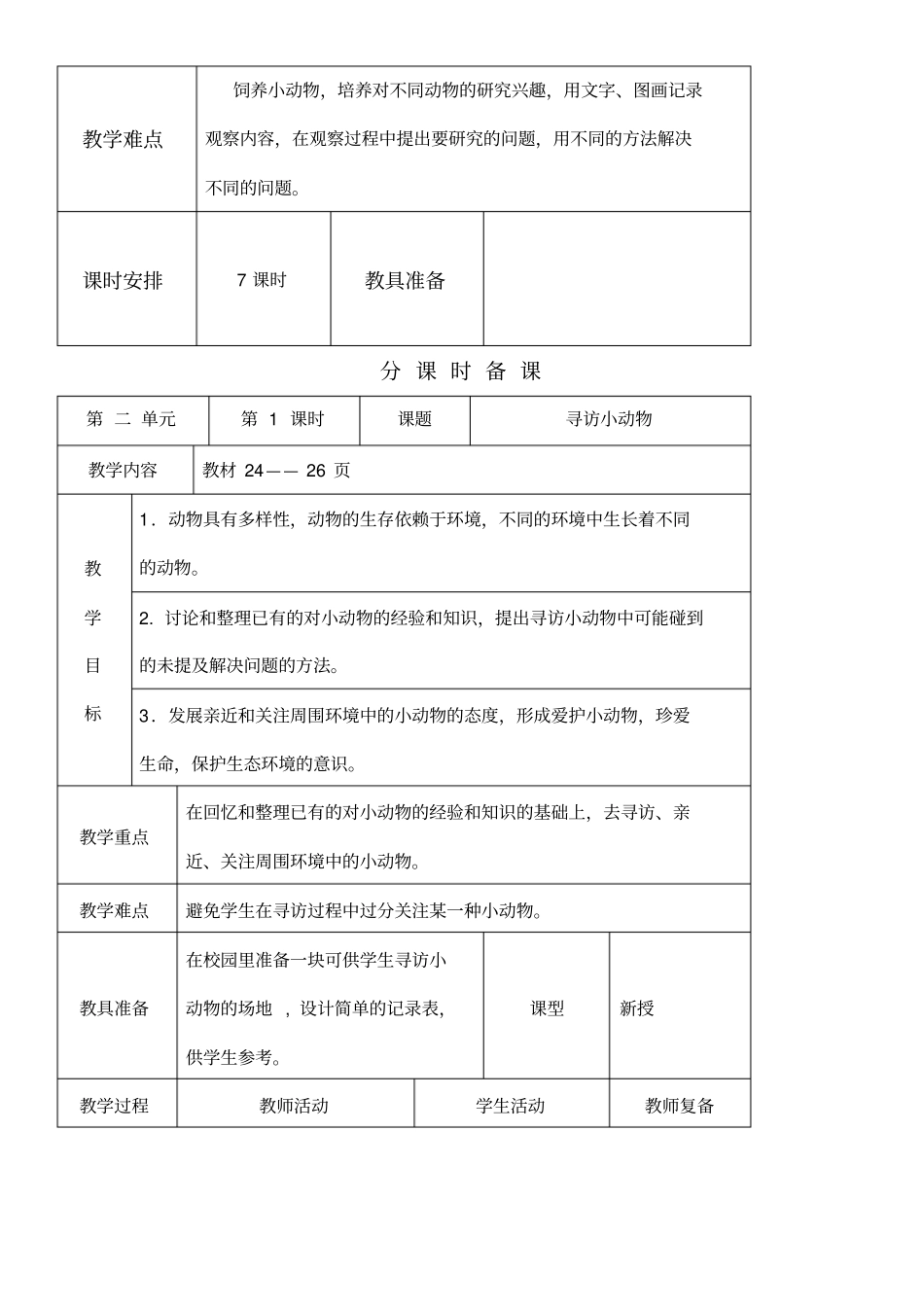 小学三年级上册科学教学说课_第2页
