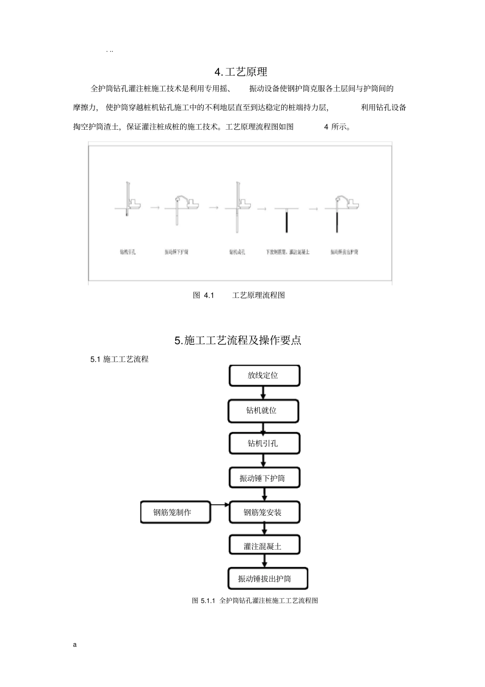 全护筒钻孔灌注桩建筑施工工法_第2页