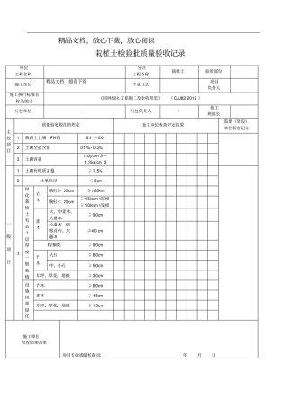 (完整版)园林工程检验批最新版