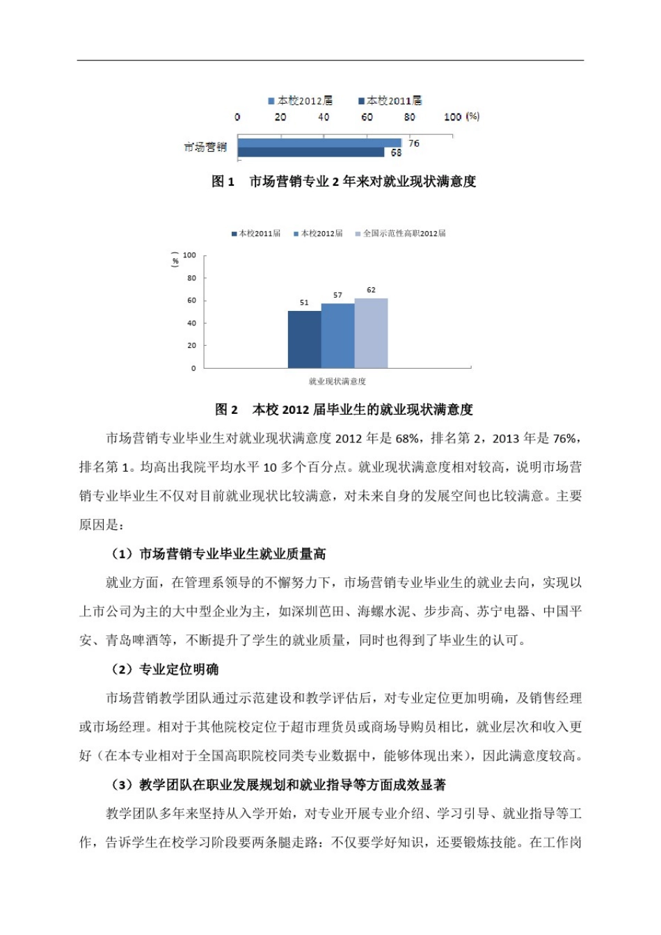 市场营销毕业生就业质量分析报告(麦可思2009-2013)_第3页