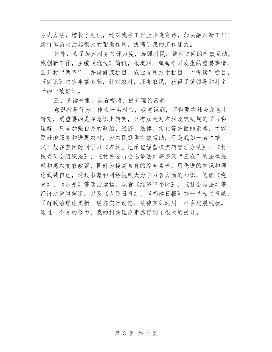 村委助理个人业务工作总结_第3页
