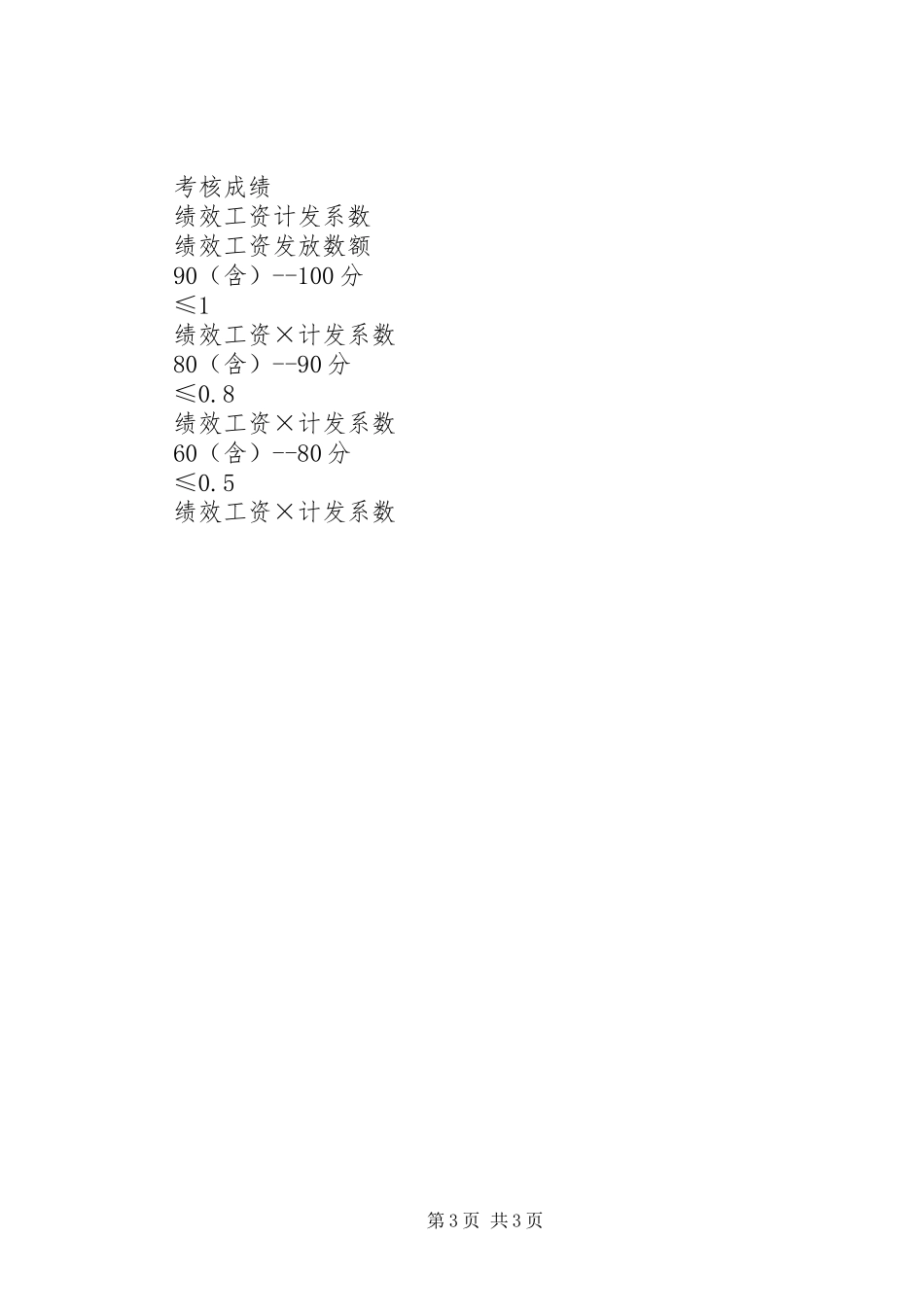 公司工资管理规章制度 (2)_第3页