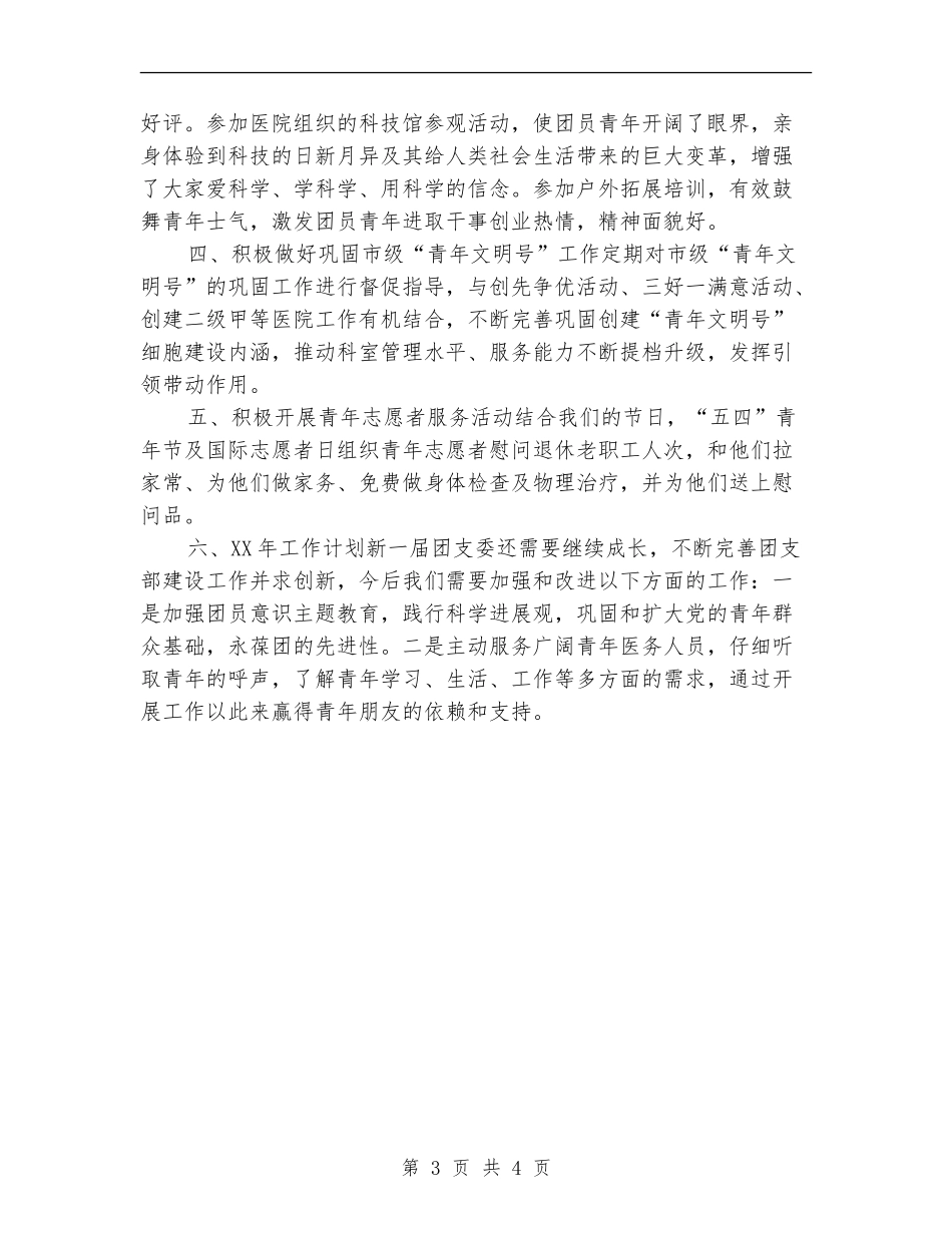妇幼保健院团支部年度工作总结_第3页