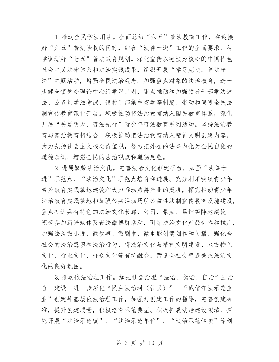 2024年乡镇司法行政工作要点与2024年乡镇团委上半年工作总结汇编_第3页