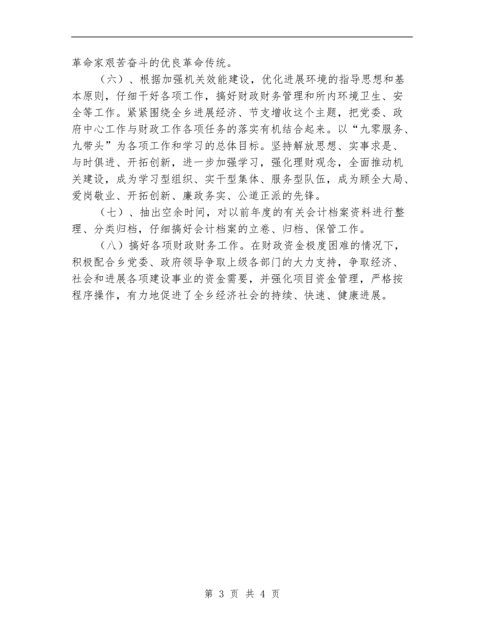 2024乡镇财政财务工作总结_第3页