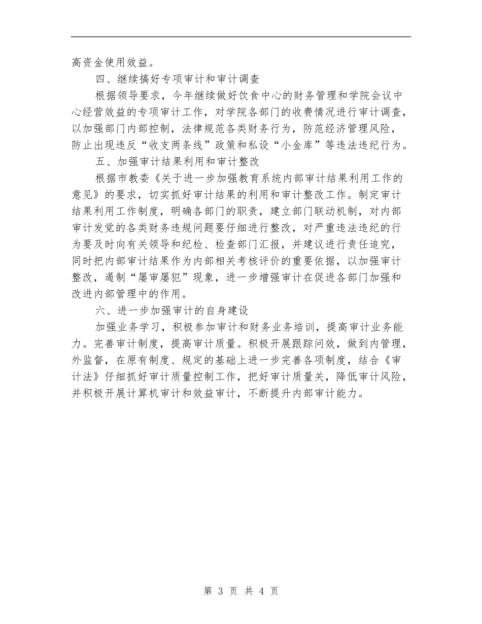 2024内部审计工作计划书1_第3页