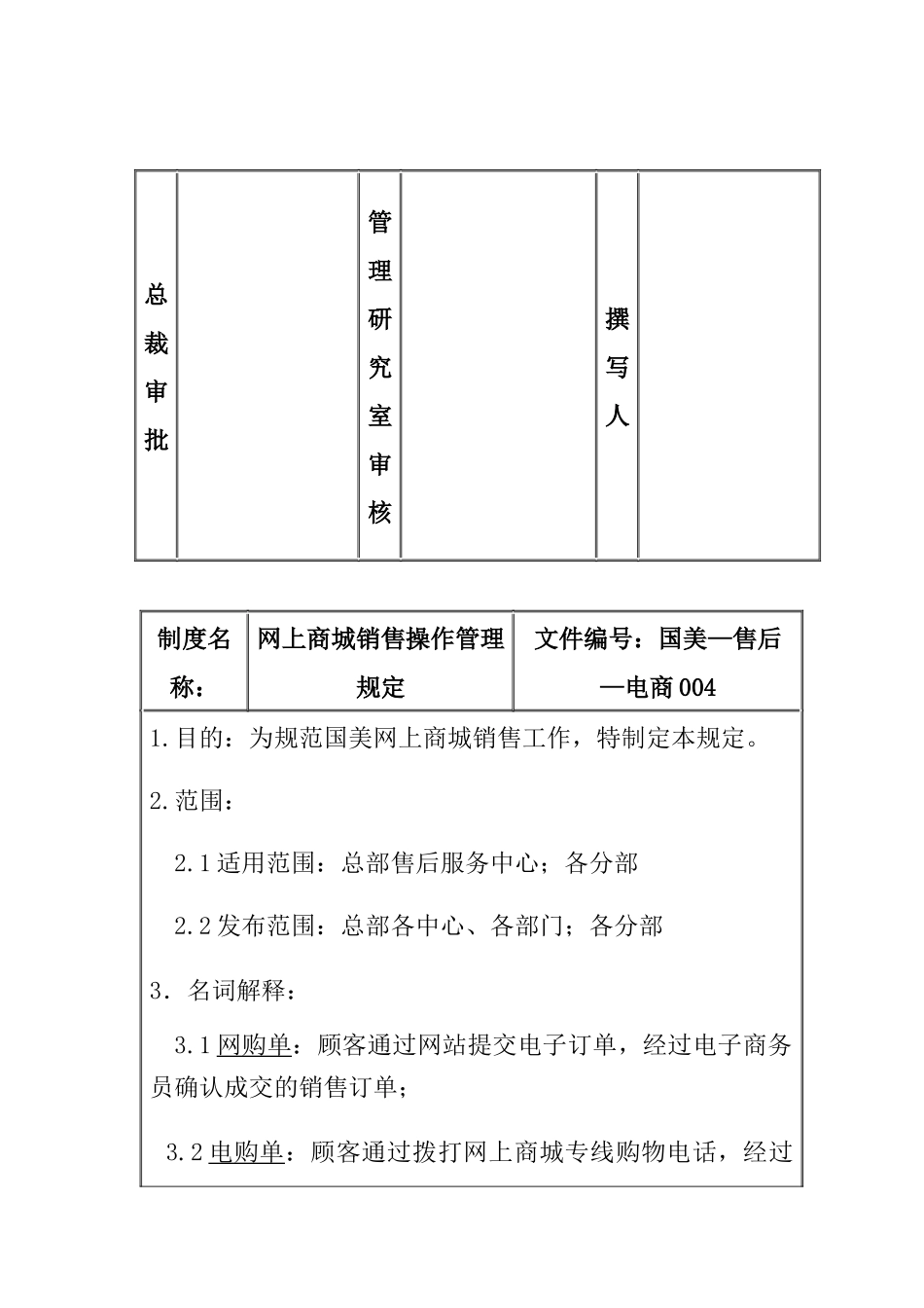 网上商城销售操作管理制度_第2页