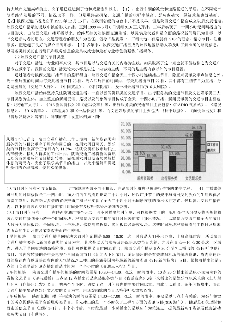 西安地区交通广播现状与发展策略研究1_第3页