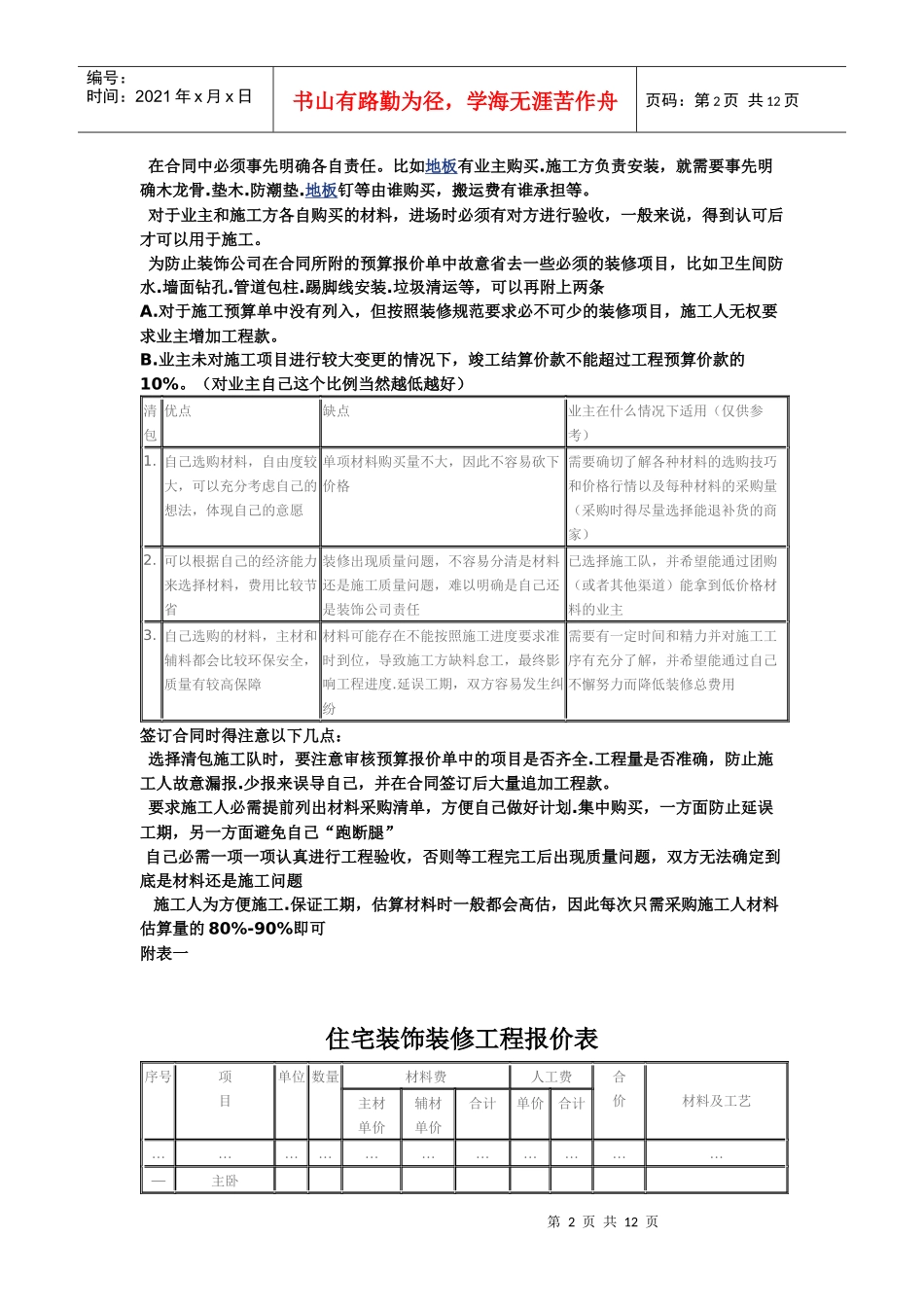 装修三种承包方式各自优缺点_第2页