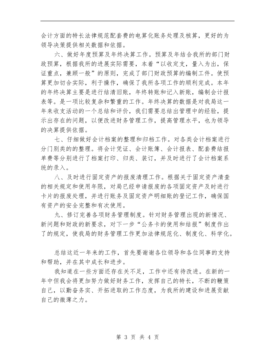 2024年度财务会计工作总结范文_第3页