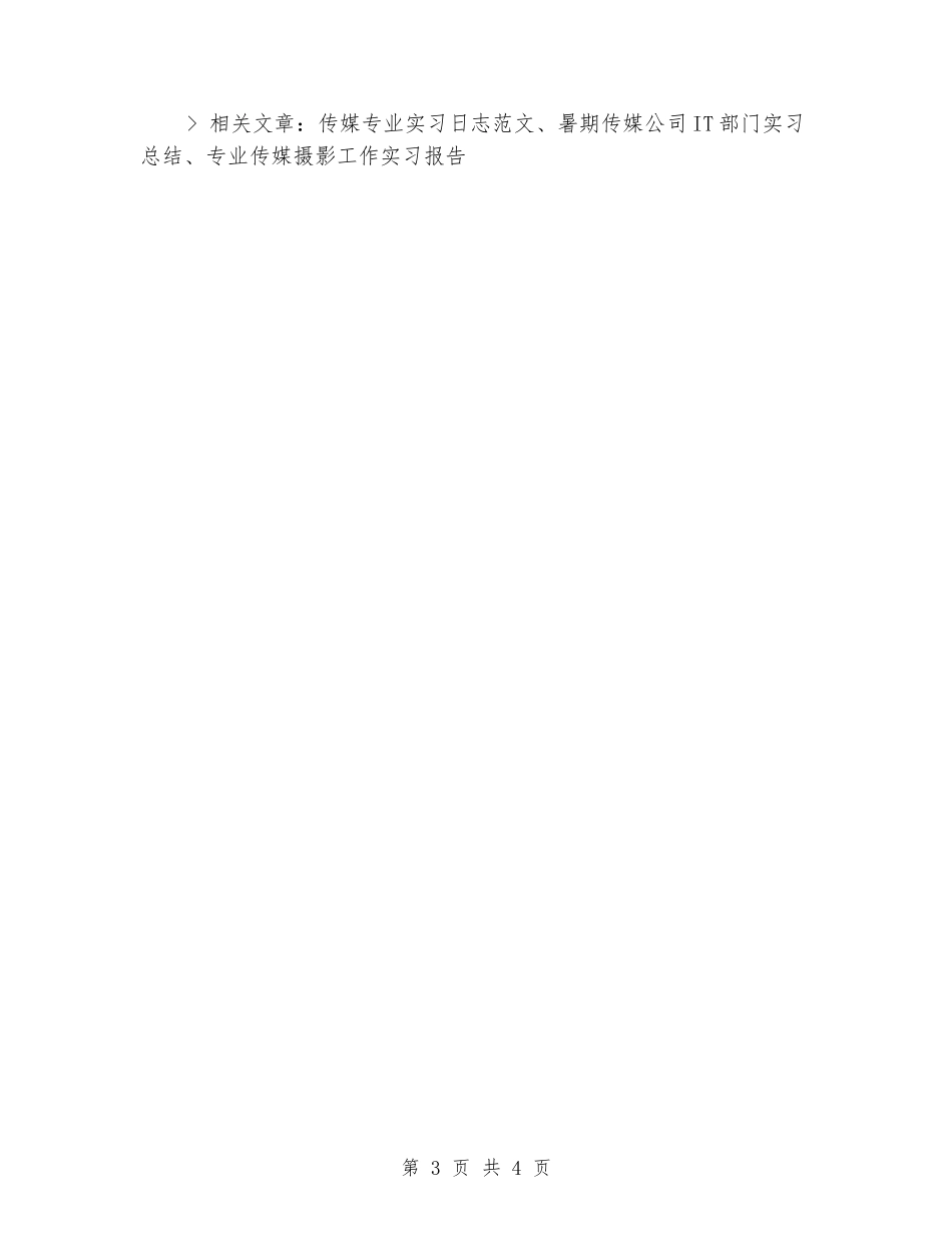 文学与传媒系实习报告格式_第3页