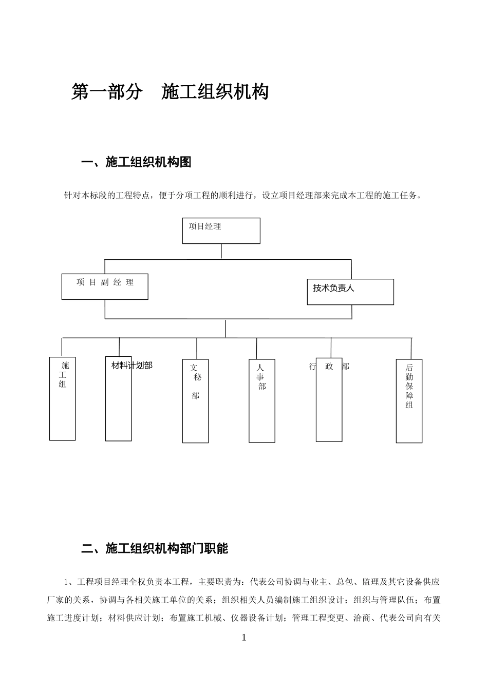 西外环至程桥整体绿化提升施工组织提升_第1页