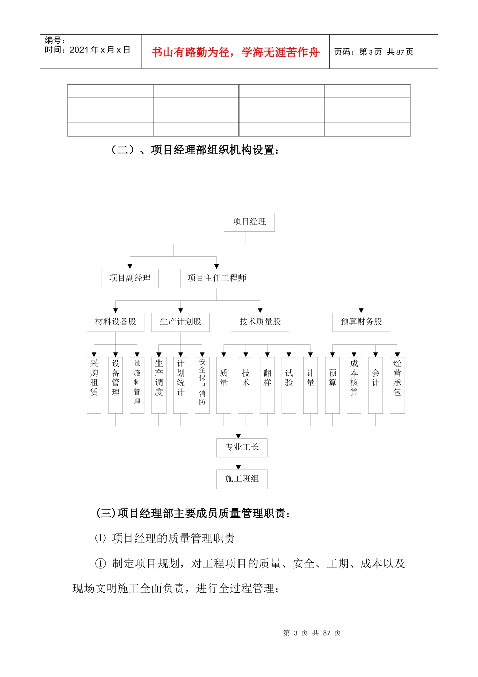 装修施工组织设计西安建筑科技大学主行政楼_第3页