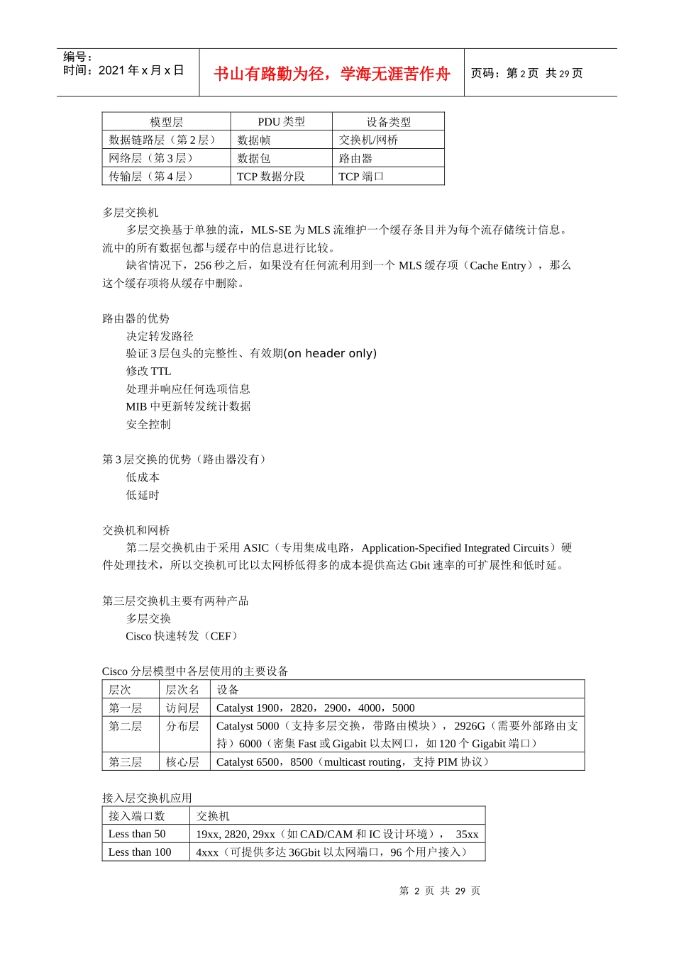 营销文库CISCO园区网建设培训_第2页