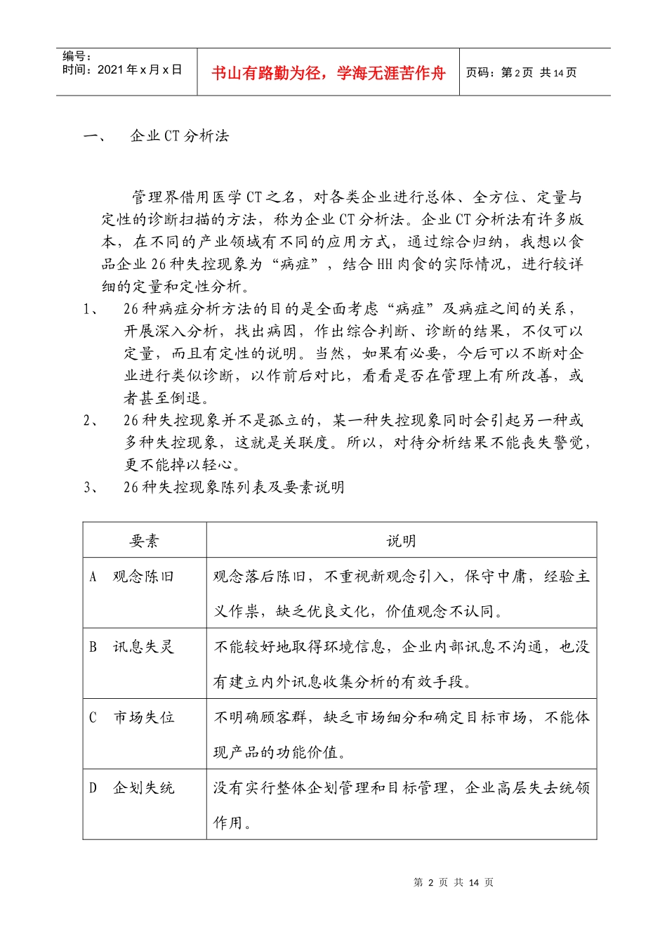 肉厂诊断报告_第2页