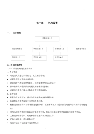 著名房地产公司销售管理制度全套(金牌)