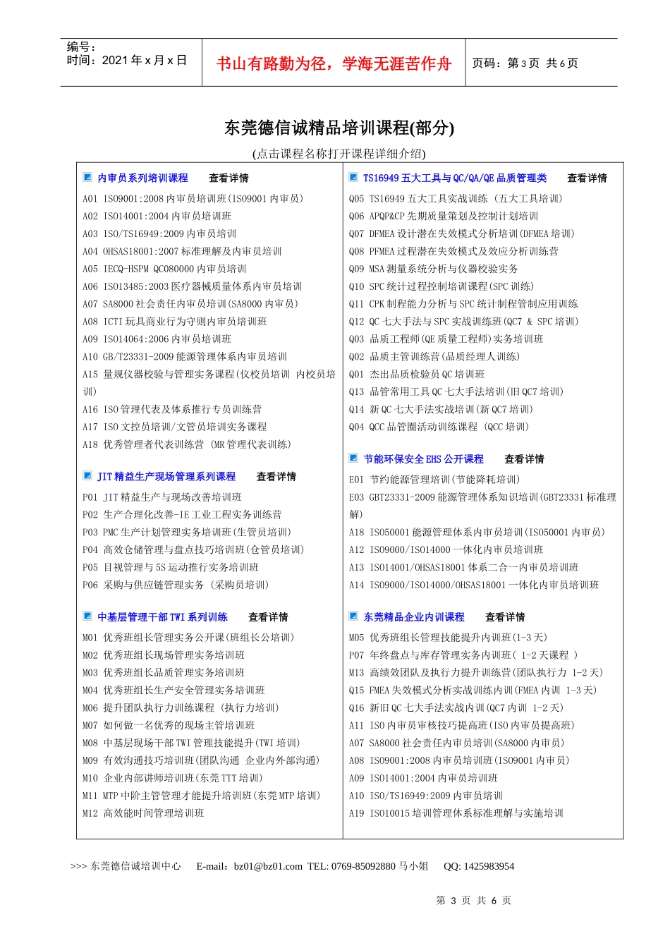 行政人事部环境体系操作流程_第3页