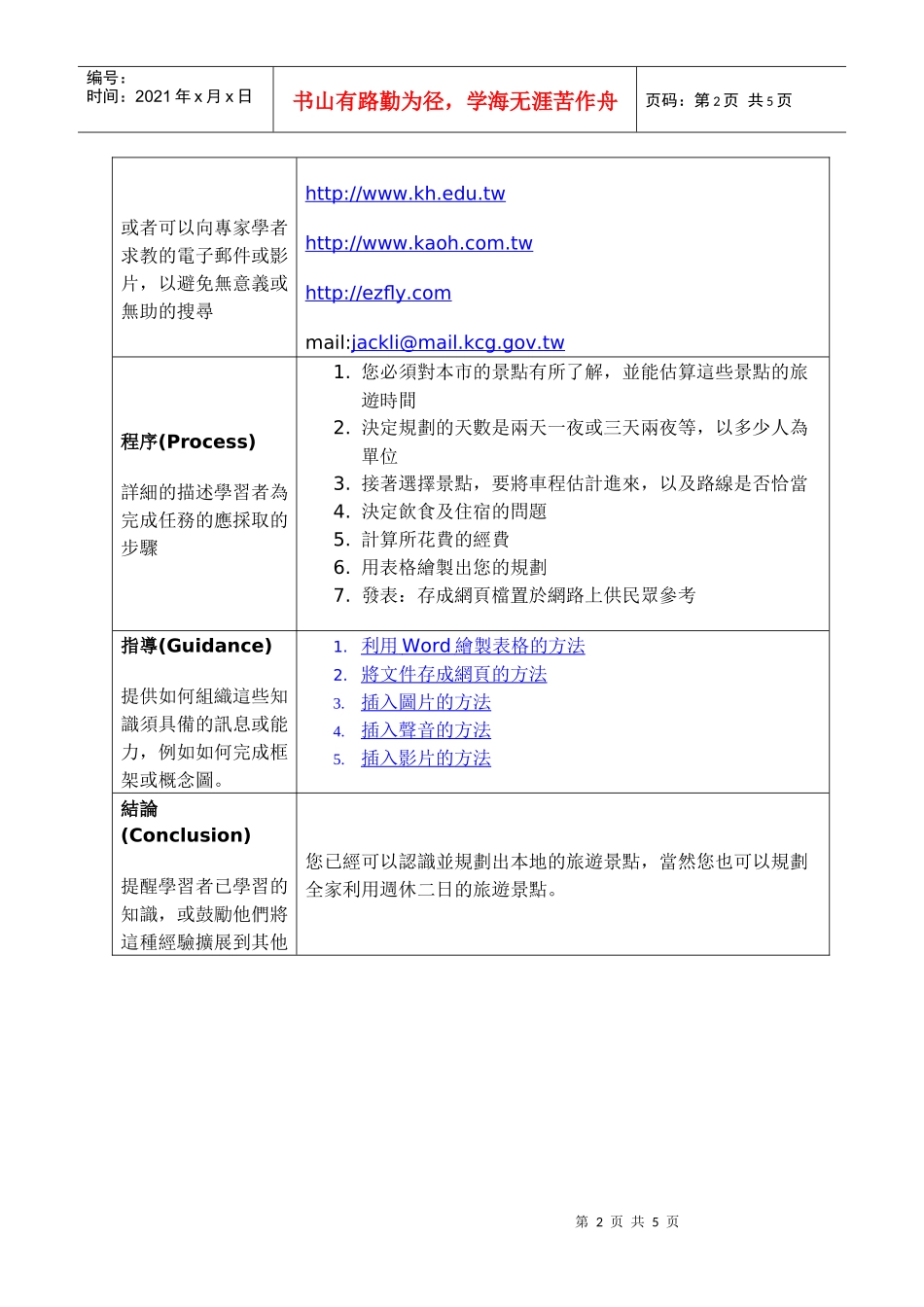 网路多媒体结合-问题导向的Webquest策略教学_第2页