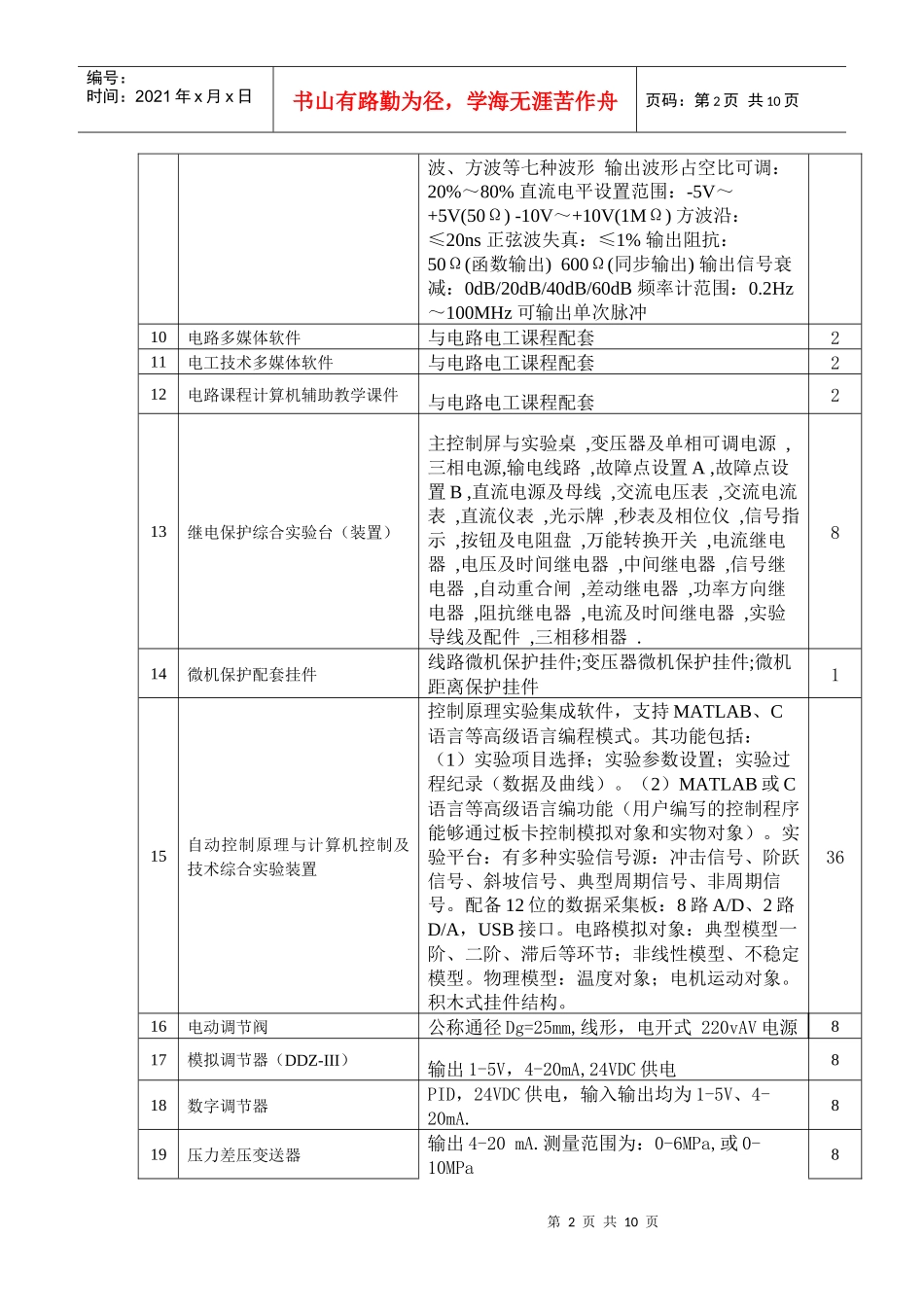 自动化招标设备清单_第2页