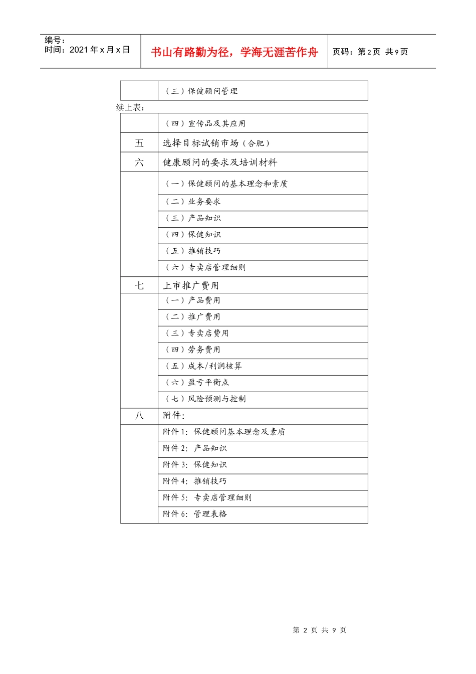 蜂胶产品市场计划_第2页